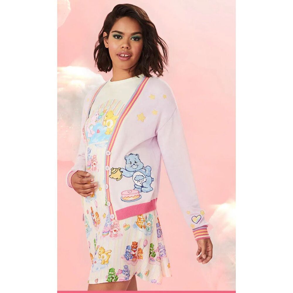 Modcloth x Carebears Cardigan NWT Size Small  B